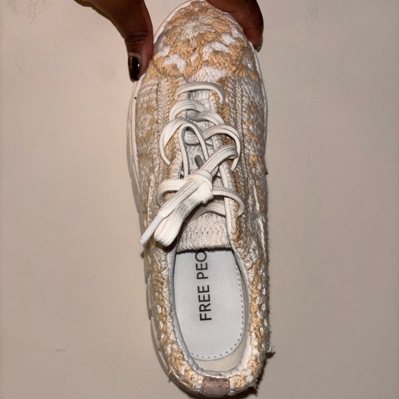 Free People Catch Me If You Can Crochet Sneakers - Picture 7 of 8